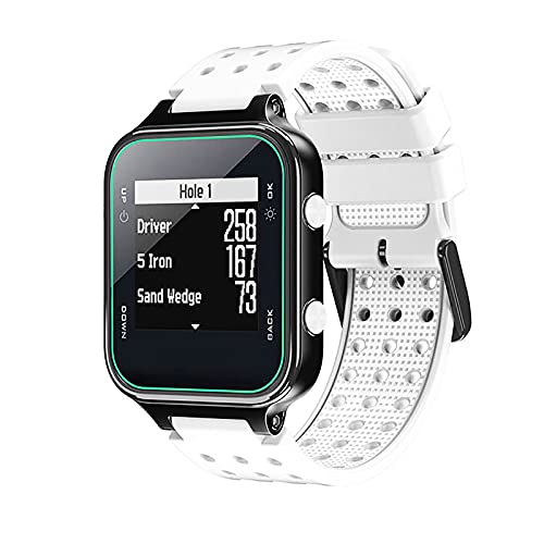 Watch Band Replacement Silicone Strap Wristband for Garmin Approach S20 Watch Bands with Tool, white - Image 2