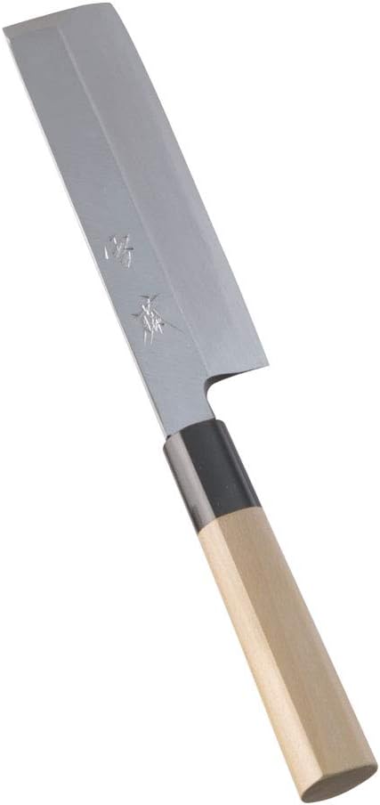 Endoshoji AYK29015 Commercial Snow Wisteria, Thin Blade, 5.9 inches (15 cm), Medium Kasumi Ball White Steel, Made in Japan