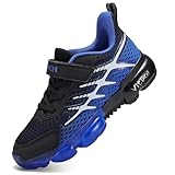 JMFCHI Boys Girls Kids' Sneakers Knitted Mesh Sports Shoes Breathable Lightweight Running Shoes for Kids Fashion Athletic Casual Shoes 3 Big Kid White 8267