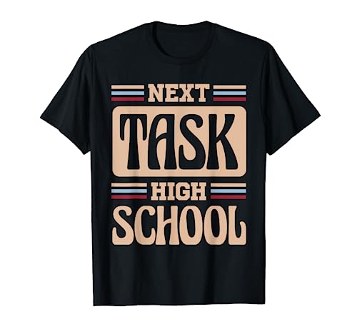 Vintage siguiente tarea High schooL Funny Middle School Graduación Camiseta