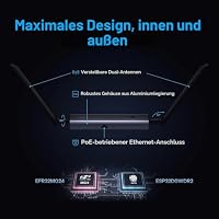 SONOFF Zigbee/Thread PoE Dongle Max, unterstützt Ethernet-, Wi-Fi- und USB-Verbindungen, Zigbee-Gateway mit EFR32MG24&EFR32D0, Stick für Home Assistant oder Zigbee2MQTT – Ansicht 3