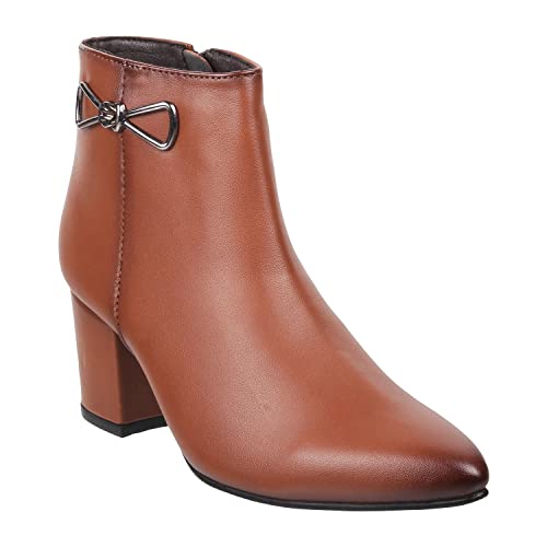 Image of Metro Women's Faux Leather Fashionable Trendy Ankle Boots