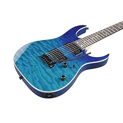 Ibanez GRG120QAASP-BGD GIO Series Guitare électrique avec matériel noir dégradé bleu - Les Beatles, Paul McCartney, John Lennon, RIngo Starr, George Harrison Ibanez GRG120QAASP-BGD GIO Series Guitare électrique avec matériel noir dégradé bleu – Image 5
