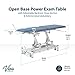 AdirMed VivaComfort Hi-Lo Treatment Table - Power Medical Exam Table Physical Therapy or Chiropractor Table, Dimensions 18.89”- 35.4” H x 76.77” W x 25.98” D