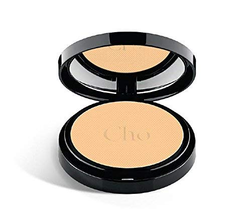 Cho Micro Silk - Polvo antienvejecimiento, textura ultra ligera, 0.42 oz. No. M3 para piel marrón amarillenta