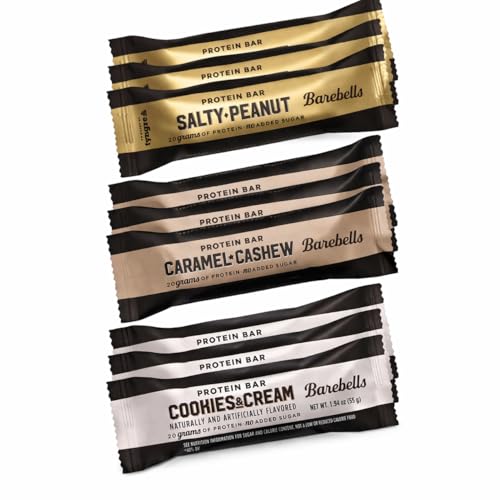 Barebells Protein Bars Variety Pack 9 Count Cup Straw Set by FlexFinity