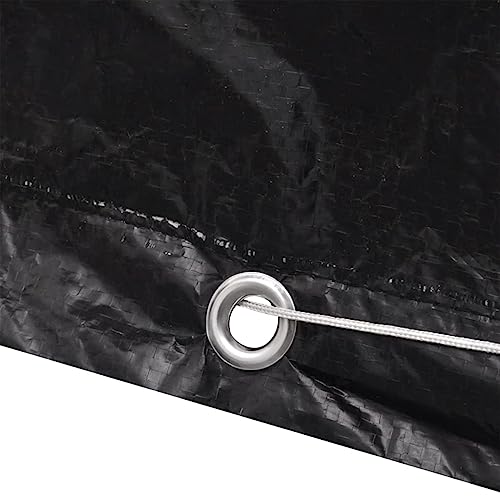 Funda para mesa de tenis de mesa impermeable con 8 ojales contra viento y lluvia 6