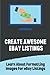 Produktbild Create Awesome eBay Listings: Learn About Formatting Images For eBay Listings: The Importance Of Strong Images