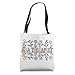 Groovy Applied Behavior Analysis Therapy Flowers Tote Bag