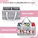 Carrying Case for Toniebox Starter Set and Tonies Figurines, Travel Felt Cloth Musical Toy Folding Bag for Toniebox 2 & Accessories (Pink)