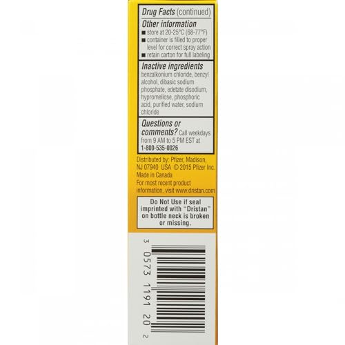 Dristan 12-hr Nasal Spray 0.5 Ounce (Value Pack of 3)