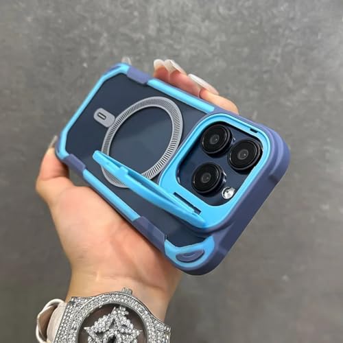 Étui de protection pliable pour iPhone 16 antichoc et magnétique noir