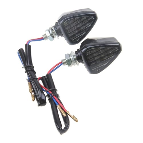 Clignotant moto universel LED ambre feux de signalisation indicateur de direction motocross