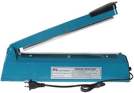 Plastic Bag Sealer 8"/12"/16" Impulse Manual Hand Sealer Heat Sealing Machine For PP and PE Plastic Bag