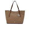 NINE WEST Kylee Trap Tote Mocha One Size