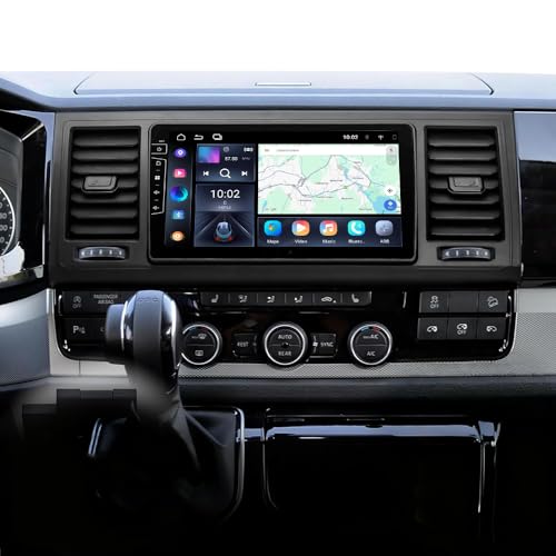 Android 14 Autoradio für T6 Transporter Multivan 2016-2022 Head Unit, 2 Din Radio with Carplay Android Auto...