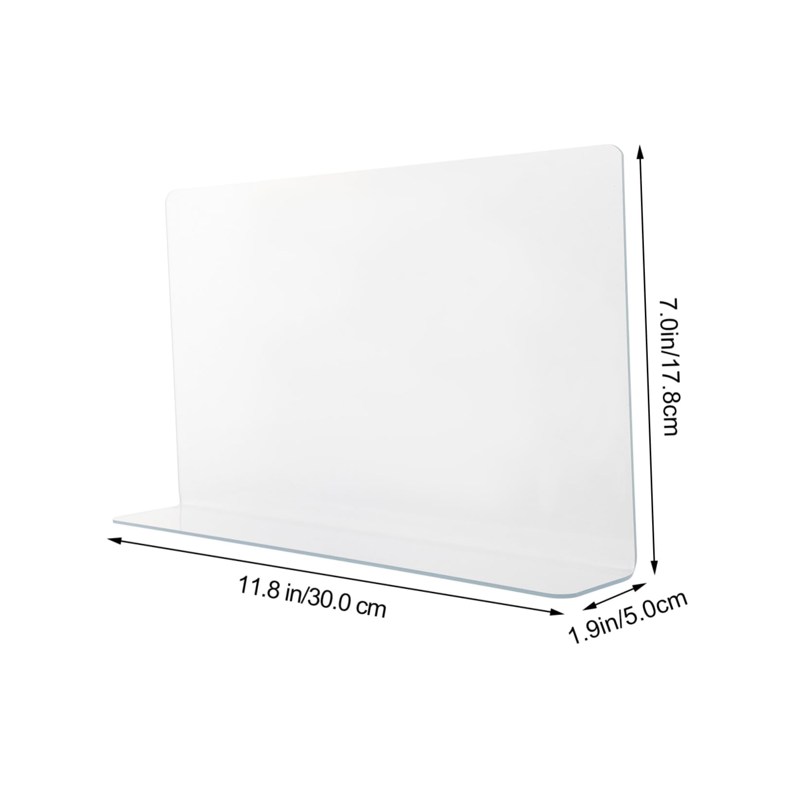 Cabilock Bathroom Bathtub Splashing Guard Long Wide High Easy to Install Shower Spatter Preventer Smooth Edges Practical Tub for Clean and Tidy Spaces