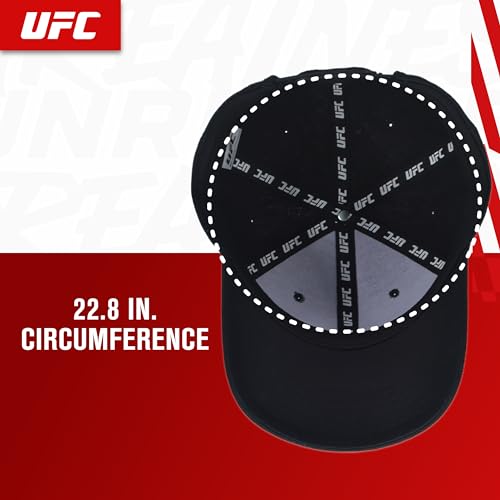 Gorra ajustable unisex UFC con visera curva miniatura 5