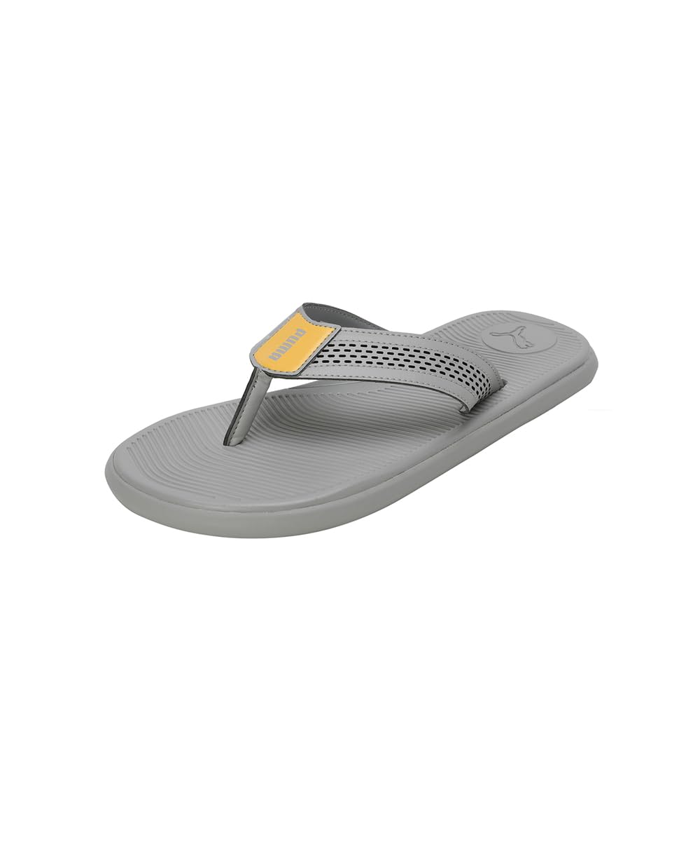 Buy Puma Mens Sparkshift Cool Mid Gray-Yellow Sizzle Slipper