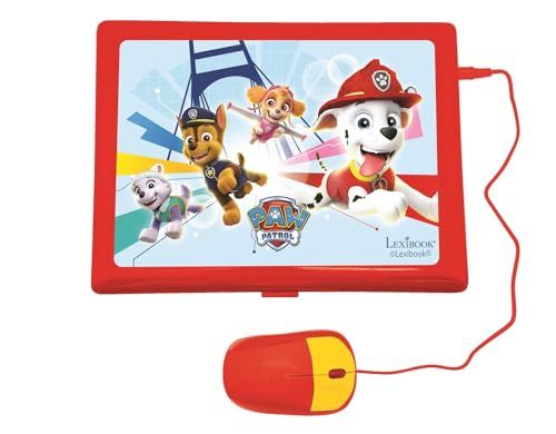 Ordinateur éducatif Paw Patrol Lexibook bilingue anglais espagnol
