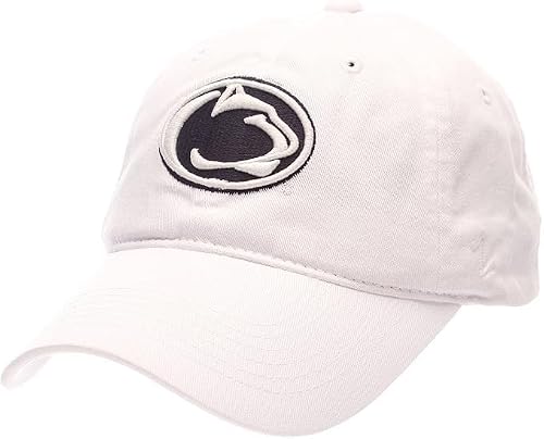 Penn State Collegiate Adjustable Hat (Adjustable Hat, Penn State White)