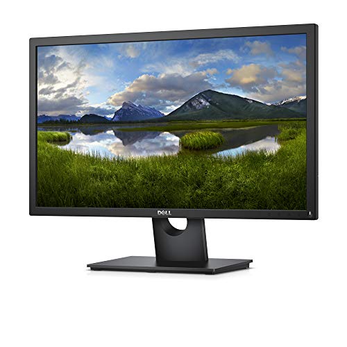 DELL 23.8' (60.47 cm) FHD Monitor 1920 x 1080 at 60 Hz|IPS Panel|Brightness 250 cd/m²|Contrast Ratio 1000: 1|Response Time 5ms (G-to-G) Fast, 8ms (G-to-G) Normal|E2418HN Black