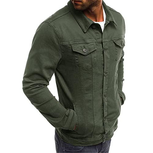 Veste en jean ajustée à revers Kelsiop noir vêtement décontracté