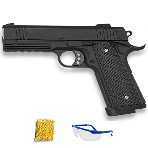 Golden Eagle GE3009 Pistolet Airsoft Calibre 6 mm (Arme à air comprimé Douce en Plastique ou PVC). Système : Ressort. <3,5 J [Puissance : 0,29 Joule]