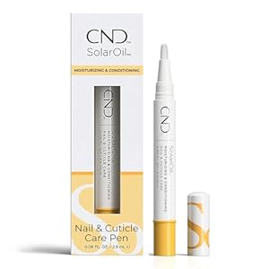 CND Solar Oil & RescueRxx Nail and Cuticle Care, Cuticle Oil Pen, Keratin Treatment Pen, On-the-Go, Travel-Sized Beauty, A highly effective new treatment that repairs damaged nails
