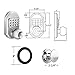 Hangcheng Keyless Entry Door Lock Deadbolt Keypad Digital Combination Higher Security Keypad Door Knob Mechanical Stainless Steel #304 (Pass Code or Key)