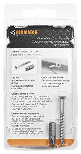 Gladiator Color Matched Screws, GAAC0232