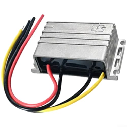 Image of AC to DC Converter 24V Power Supply Adapter - 20-28V Input Voltage Regulator with Short Circuit Protection for LED Strips, CCTV, Radio & Automotive Electronics - 72x40x23mm Grey(AC 24V to DC 24V 3A)