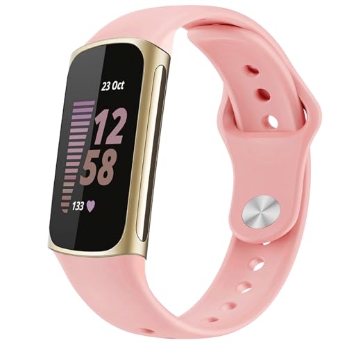 [Issinlky] �\�t�g�V���R���X�g���b�v Fitbit Charge 6/5�p�AFitbit Charge 5/6�p�X�|�[�c�X�g���b�v ���f�B�[�X �����Y