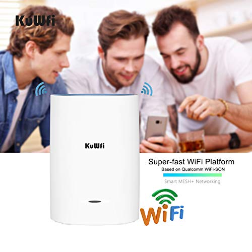 KuWFi-3-Pack-Tri-Band-Whole-Home-Mesh-WiFi-System-with-AC2200-Speed-Gigabit-Mesh-WiFi-5-Router-Extender-Replacement-Covers-up-to-6500-sqft-Tri-Band-WiFi-Mesh-2-Node 41dr4QlX1+L