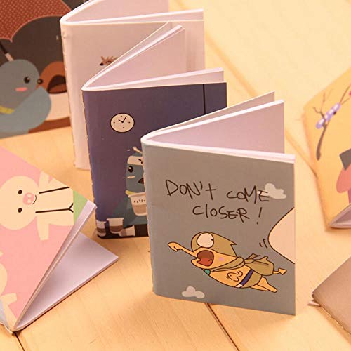 6 * 8cm belle image de bande dessinée cahier Aléatoire 1 pièce en gros Kawaii Journal journal carnet, aléatoire Cover