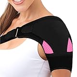 LTEJUMQ Apoyo de Hombro, Soporte de Hombro Ajustable, Doble Apoyo en la Articulación del Hombro, Prevención de Lesiones y Recuperación, Lesiones Deportivas, Hombros Artríticos