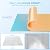 12 Pack Self-Adhesive Sound Proof Foam Panels for Walls 12"x12"x0.4" Fabric