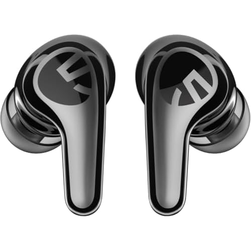 SoundPEATS C30 True Wireless Earbuds, 52dB Hybrid Active Noise Cancelling Earphones, Hi-Res Audio & LDAC, 12mm Driver, 52H Playtime, Bluetooth 6.0, IP54, 6-Mic Call, Fast Charge Black