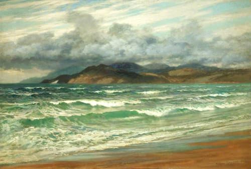 Tableaux peinture sur toile pour raviver un mur de chambre vide paysage de Cannes 60x90