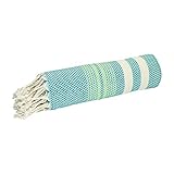 Vielseitig einsetzbar als Saunatuch, Strandtuch, Hamamtuch, Badetuch und Pareo oder Schal