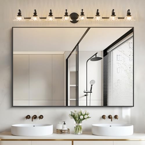 Image of XIEDUN Bathroom Vanity Light Black 8 Light