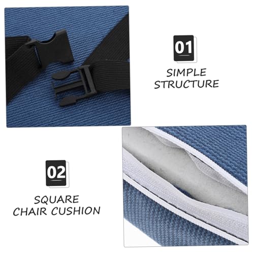Cojines para taburetes y sillas que alivian la rigidez del asiento con esponja 8