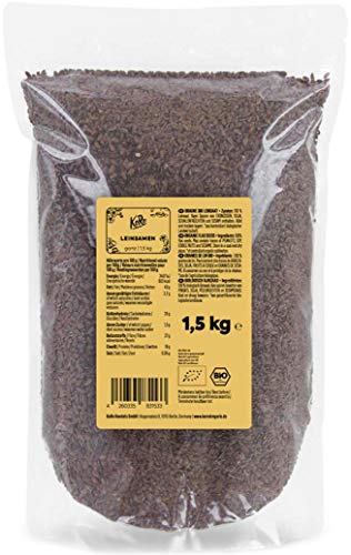  KoRo - Graines de lin bio - Graines entières i...