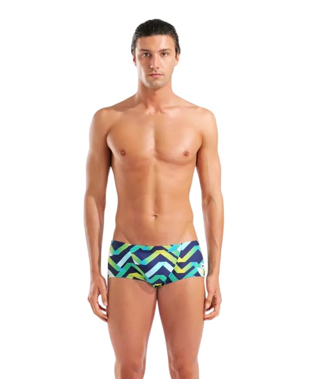 ARENA Costume Uomo Alto Trunk Low Waist Nuoto Piscina Swim Fantasia Taglia 46 ITA