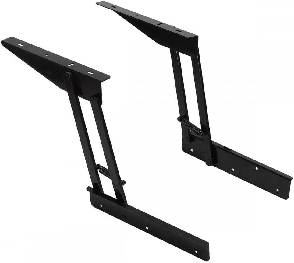 2PCS Folding Lift Up Top Coffee Table Mechanism Furniture Fitting Hinge