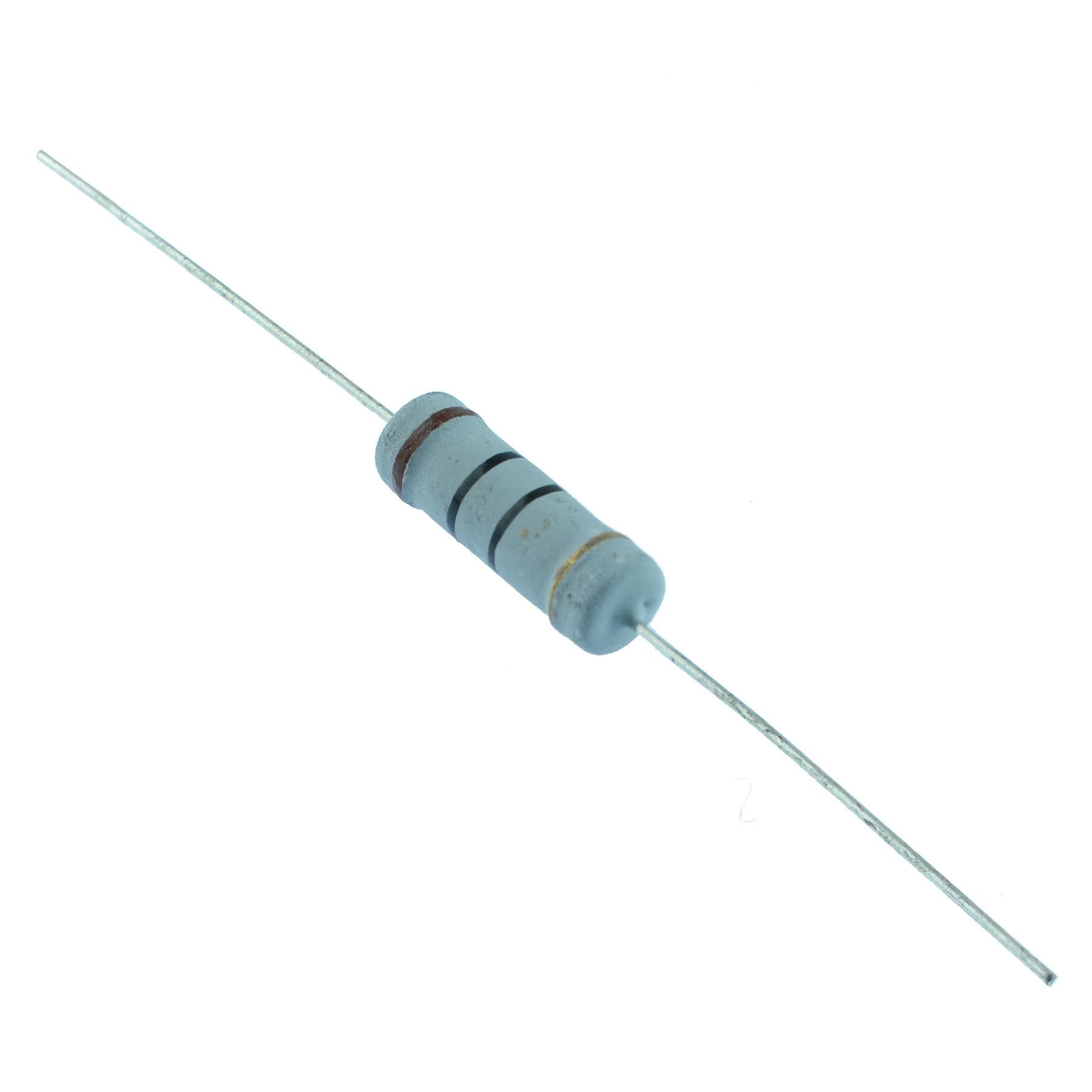 Lotto Di 10 Resistori A Film Di Ossido Metallico, 100k Ohm, 3W, Tolleranza 5%, Endlessparts