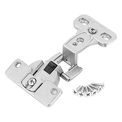 Risegun 270 Degrees Zinc Alloy Furniture Door Folding Hinge Fixing Accessories, Hinge Zinc Alloy Hinge 270 Degrees Hinge Folding Hinge(movable) Cover