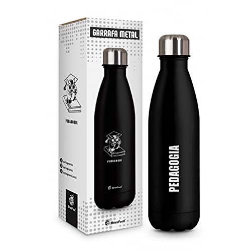 GARRAFA TÉRMICA METAL NEO CURSO - PEDAGOGIA