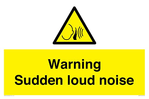 Panneau d'avertissement sonore soudain A2L plaque de signalisation 600 x 400 mm