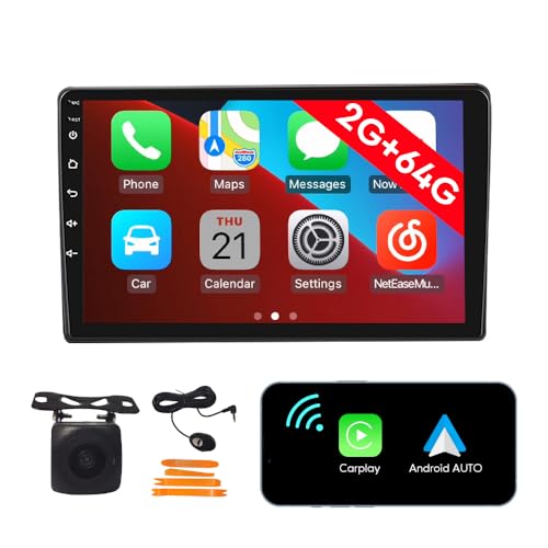 [2G 64G] Android Car Stereo FM Radio Carplay Android Auto 10